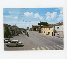 Bosco Mesola Piazza Vittorio Veneto Auto Cartolina Viaggiata Animata