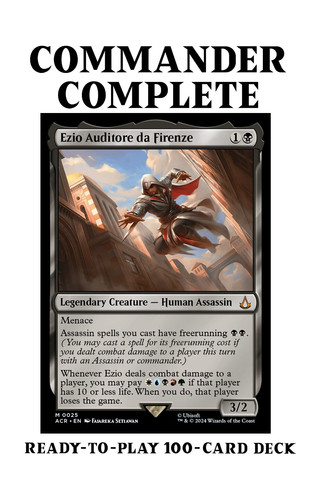 Mazzo commander personalizzato - mazzo,