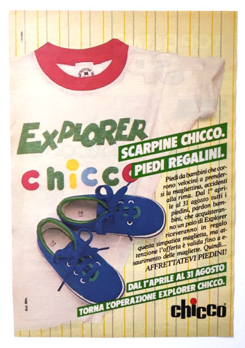 Pubblicita chicco explorer - pubblicita',