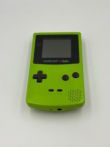 Nintendo game boy color verde