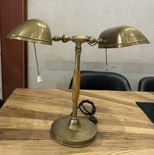 Lampada Vintage Ottone Doppia