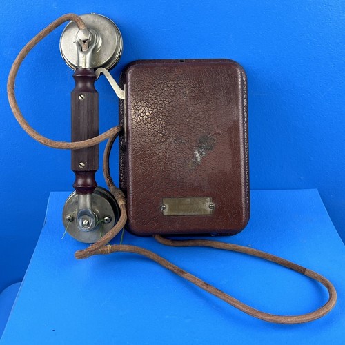 Antico telefono parete - telefono, da