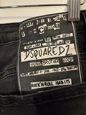 DSQUARED2 Biker Ski Jean Black