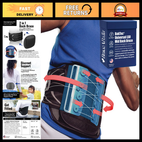 Tutore mid back universale per - universale,