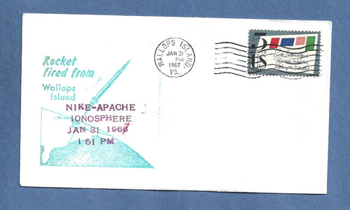 Nike apache ionosphere - ionosphere, rocket