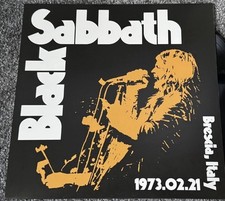 Black Sabbath Brescia 1973 LP 33 Vinyl