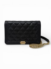 Chanel Boy WOC borsa in pelle