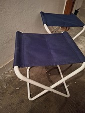 LOTTO 4 SGABELLI METALLO LEGGERI PICCOLI PIEGHEVOLI PIC NIC PESCA 