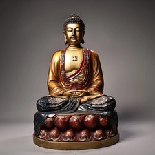 Altorilievo dipinto in bronzo