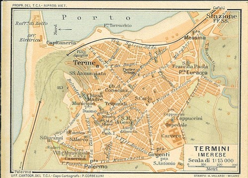 Cartina geografica città - , di