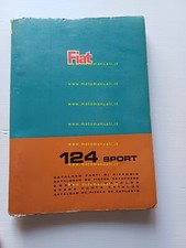 Fiat 124 sport 1966 catalogo - sport,