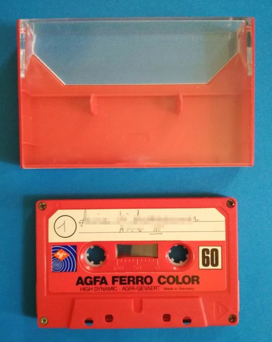 Musicassetta agfa ferro - mc,