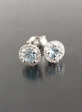 ORECCHINI IN ORO BIANCO 18 CT