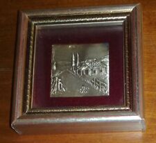 CASETTA quadretto in argento