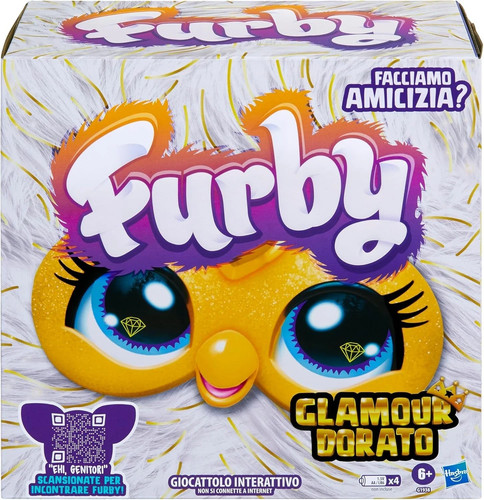 Fur furby golden glam - -,