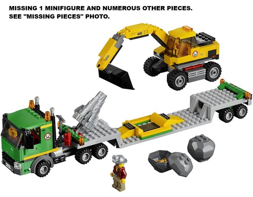 Lego set 4203 escavatore - set,