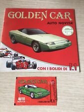 Album Figurina Club Golden Car Vuoto Perfetto Con Bustina Piena