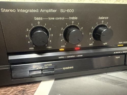 Technics 600 amplificatore - su-600,