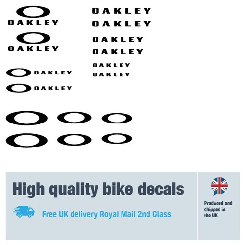 Oakley decal pack etichette - oakley,