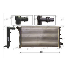 RADIATORE ACQUA FIAT