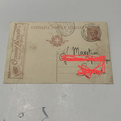 Cartolina pubblicitaria - cartolina,