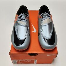 Nike Jr. Scarpe da calcio Mercurial Vapor VI FG WC per bambini argento-nero-arancione