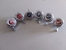 6 CAMPANELLI BICICLETTA  DITTA FOLCO TORINO ANNI '70  NUOVI CONFEZIONE ORIGINALE