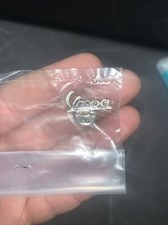 Vespa Spilla Lettering Argento