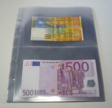 10 FOGLI A 2 SCOMPARTI PER BANCONOTE