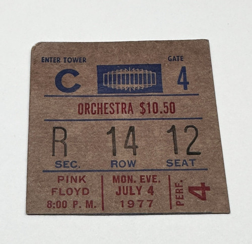 Biglietto pink floyd luglio - 4,