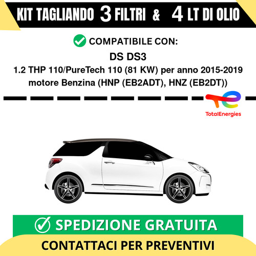 Tagliando per ds3 - tagliando,