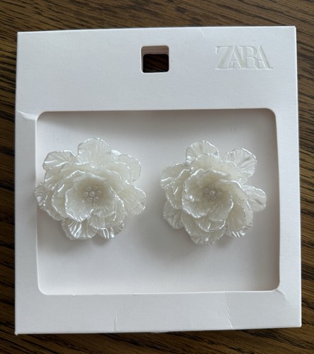 Zara embossed flower - zara,