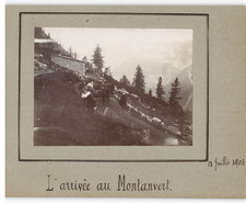 France, Randonneurs arrivés