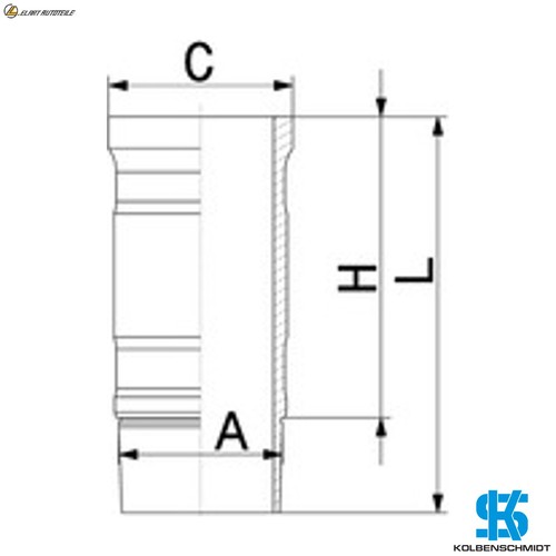 Boccola cilindro 89894110 per - cilindro,