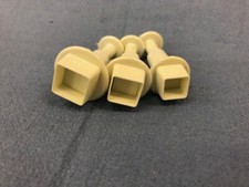 Stampi ad espulsione Cake design Dolcemania pasta di zucchero qdc217quadrati 3pz