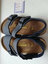 Sandali Birkenstock n.31 - blu nuovi