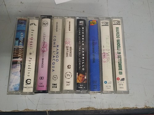 Lotto 7 musicassette - n.,