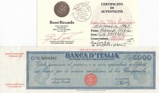 5000 LIRE TITOLO PROVVISORIO