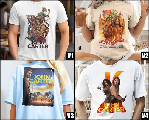 John carter tshirt vintage - john, 8