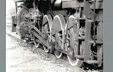 Bolzano Laces particolare ruote Treno  Fotografia x Cartolina cm 10x15