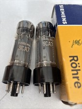 Coppia Valvole El 34 Siemens Testate In Ottimo Stato