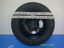 NISSAN QASHQAI 2019 J11  RUOTA RUOTINO DI SCORTA 145/90 R 16-106M UNIROYAL