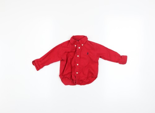 Camicia ralph lauren rossa - ralph,