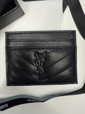Porta carte in pelle YSL Saint
