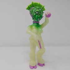 Wonder Goblin Green Warlock MOTU Omaggio Sofubi Figura Edizione Limitata 7 di 8