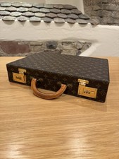 Louis Vuitton valigetta vintage Monogram Canvas - anni '80 - 43x33x8,5 cm rara