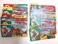 TOM BILL  21/51 SEQUENZA  COMPLETA  ED. GIOVENTU'  1950 -  RISTAMPA ANASTATICA