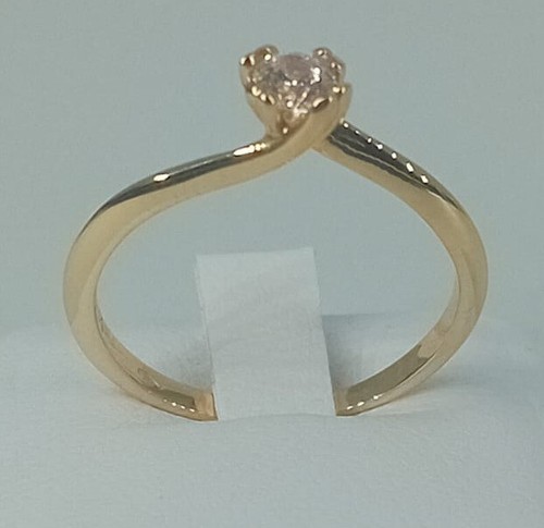 Anello solitario oro - solitario,