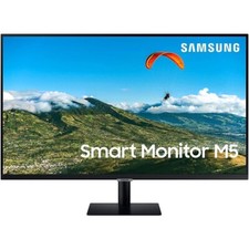 Samsung S27BM500 27" M5 Full HD IPS LED Smart TV Monitor, Nero, High Tech, NUOVO