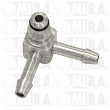 RACCORDO SPURGO GASOLIO NAFTA IN ALLUMINIO 3 VIE 5 MM IMPIANTO SIEMENS/BOSCH
